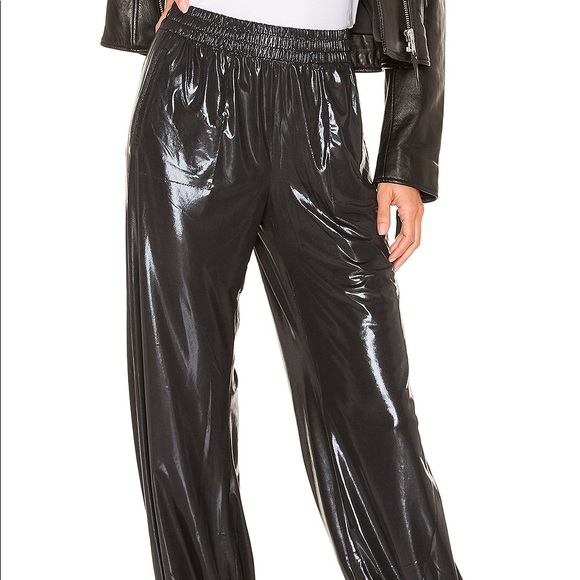 Norma Kamali Pants - Norma Kamali Boyfriend Puff Jog Pant